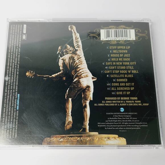 Stiff Upper Lip by AC/DC CD 2000 Hard Rock Music Hard Case Tested Working - Picture 4 of 4